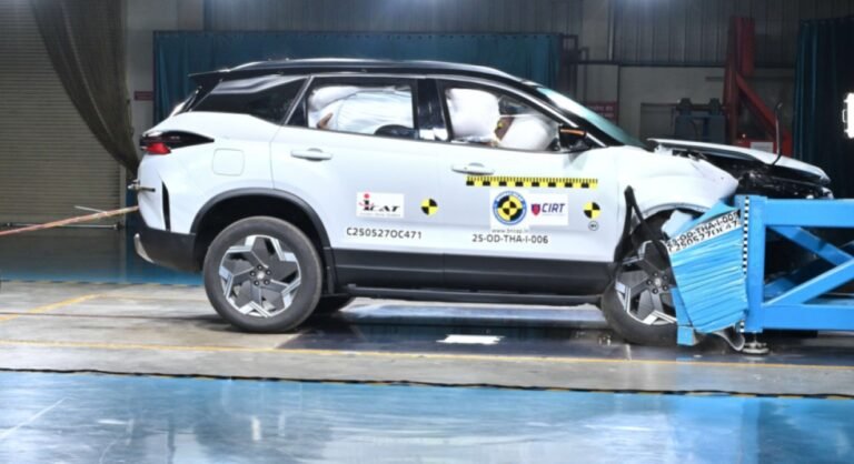 Harrier EV Safety Ratings